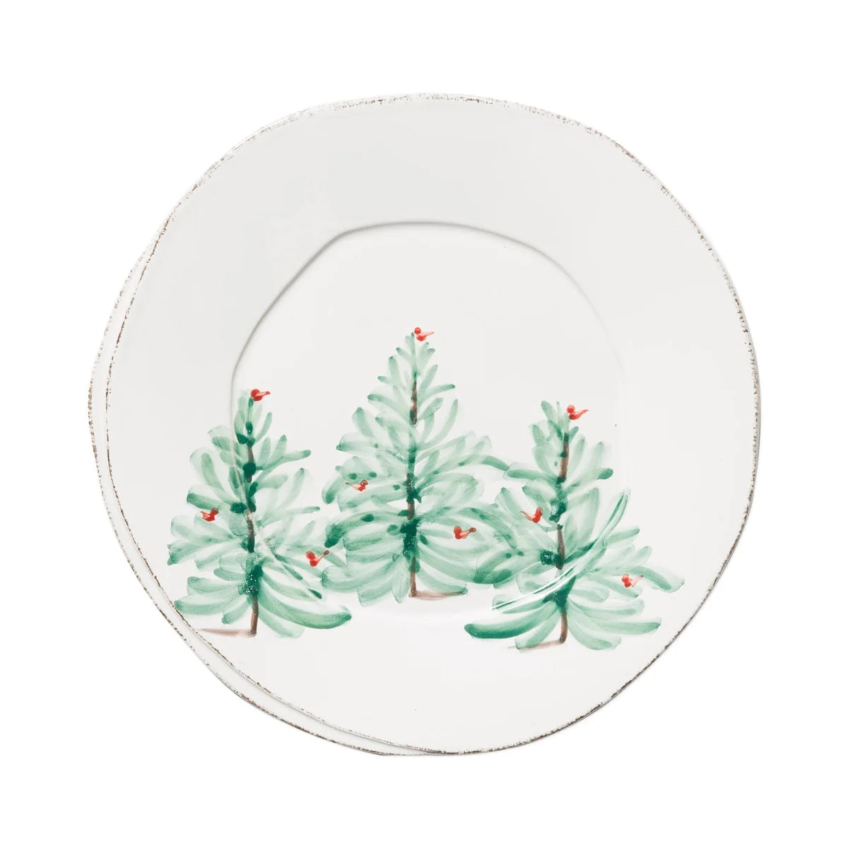 Vietri "Lastra Holiday" Dinner Plate
