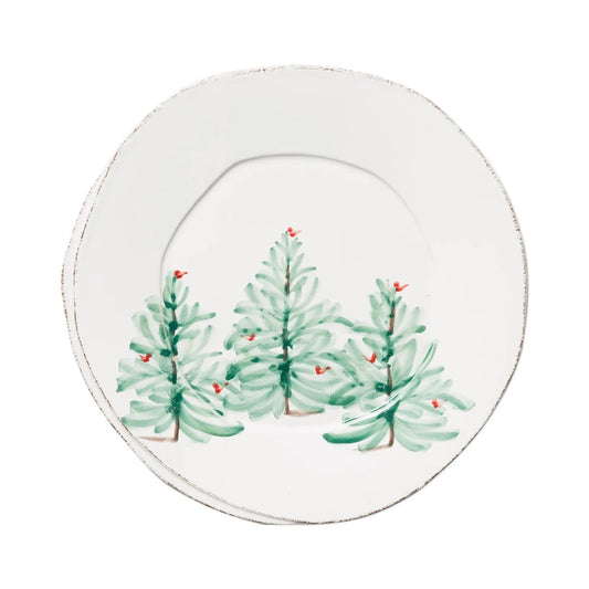Vietri "Lastra Holiday" Dinner Plate