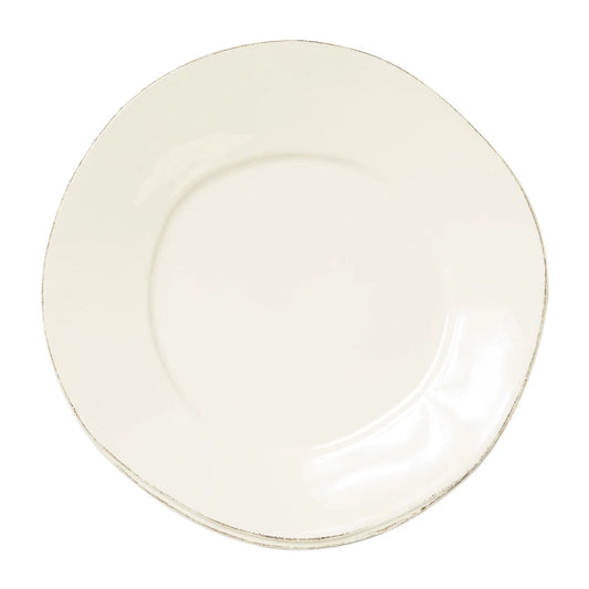 Vietri "Lastra - Linen" Dinner Plate