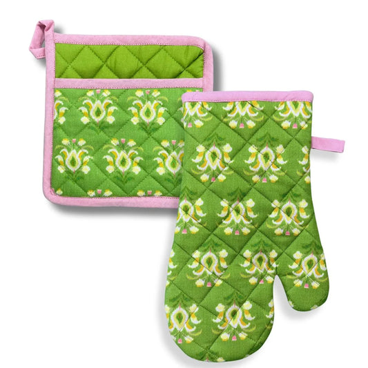 Laura Park Oven Mit & Pot Holder Set