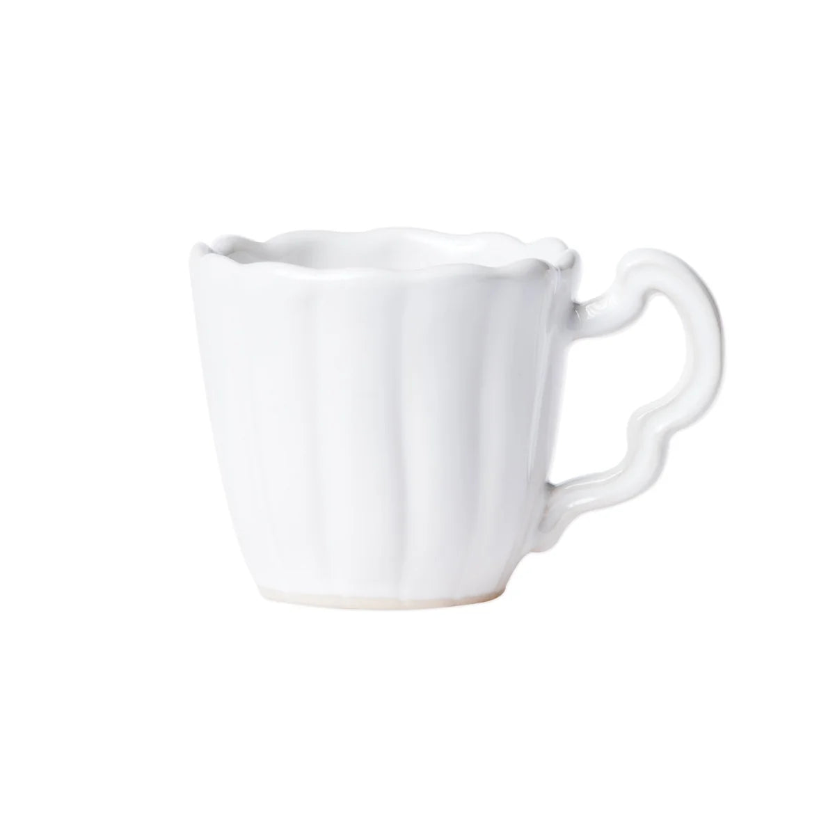 Vietri Incanto Stone Ruffle Mug