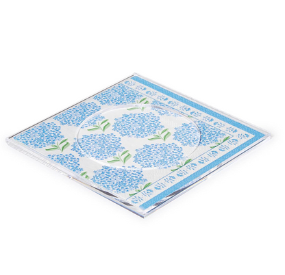 Two's Company Customizable Clear Beverage Coasters