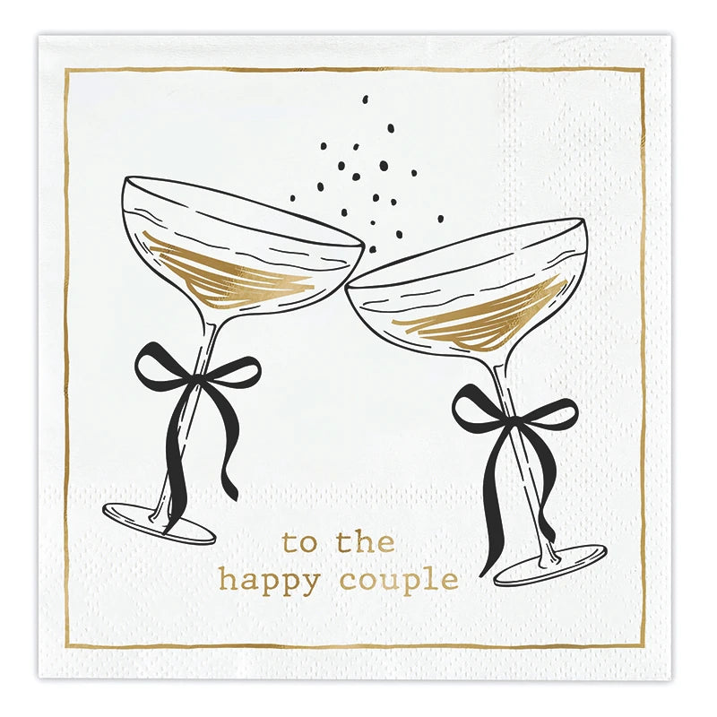 Santa Barbara - Happy Couple Cocktail Napkins