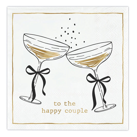 Santa Barbara - Happy Couple Cocktail Napkins