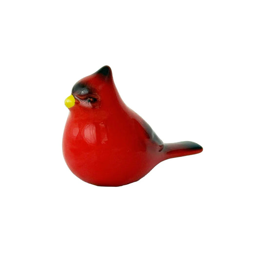 Two's Company Hand-Painted Red Cardinal