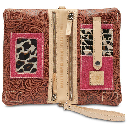 Consuela Uptown Crossbody Tooled Leather