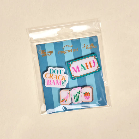 The Darling Effect Little Magnet Set - Let's Play Mahjong
