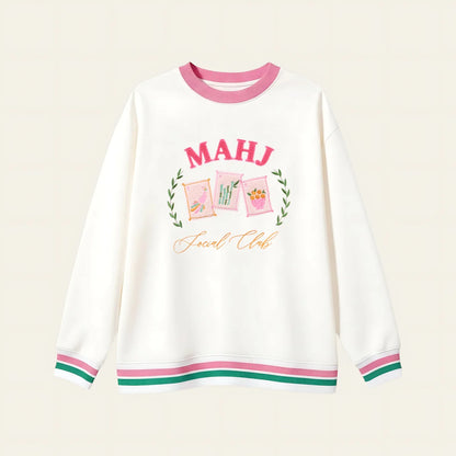 The Darling Effect Oversized Crew - Social Mahjong Club
