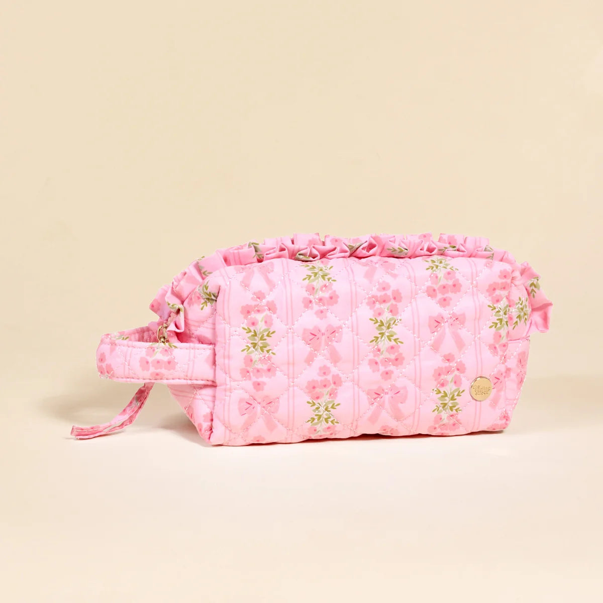 The Darling Effect Essentials Quilted Cosmetic Bag