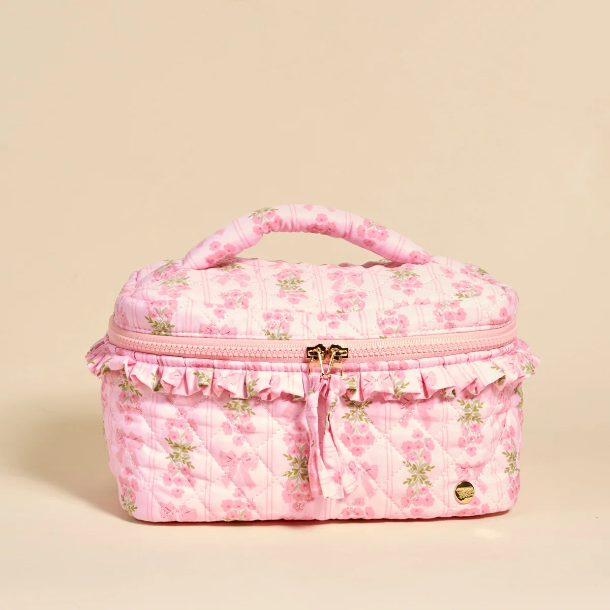The Darling Effect Glam & Go Quilted Cosmetic Bag