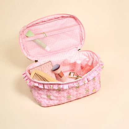 The Darling Effect Glam & Go Quilted Cosmetic Bag