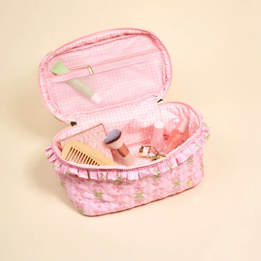 The Darling Effect Glam & Go Quilted Cosmetic Bag