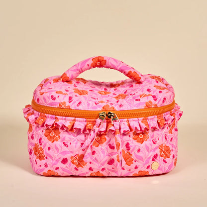 The Darling Effect Glam & Go Quilted Cosmetic Bag