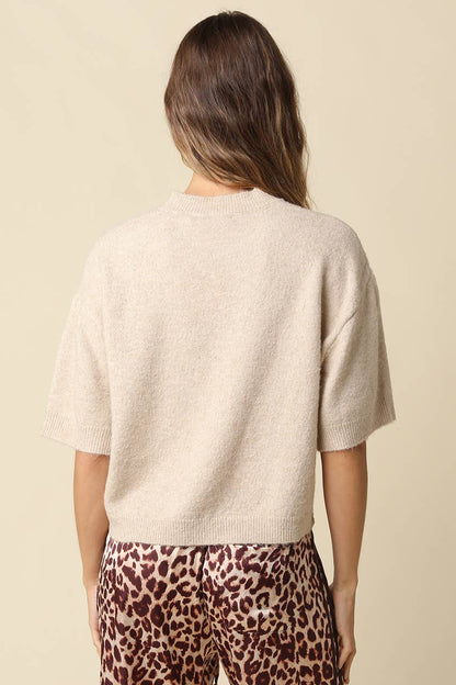 Parker Half-Sleeve Sweater