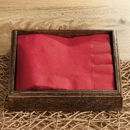 India Handicrafts Inc - EcoNap Wood Napkin Holder