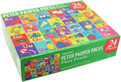 Peter Pauper Press - Alphabet Kids' Floor Puzzle