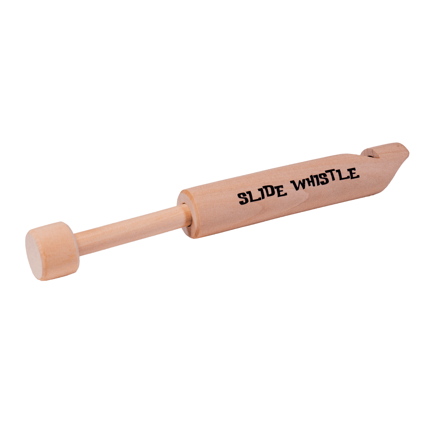 Toysmith - Neato! Wooden Slide Whistle, 6.5" Sealed Musical Toy, Retro