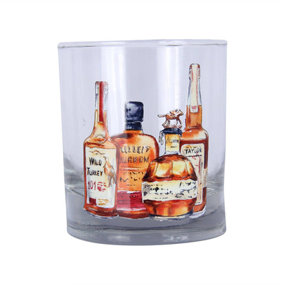 Barrel Down South - Bourbon Bottles Glass