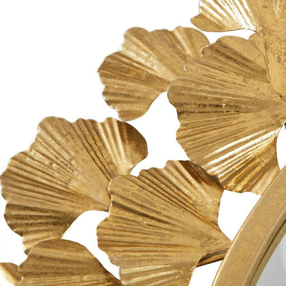 Olliix - Gold Foil Ginkgo Leaf Decor Mirror