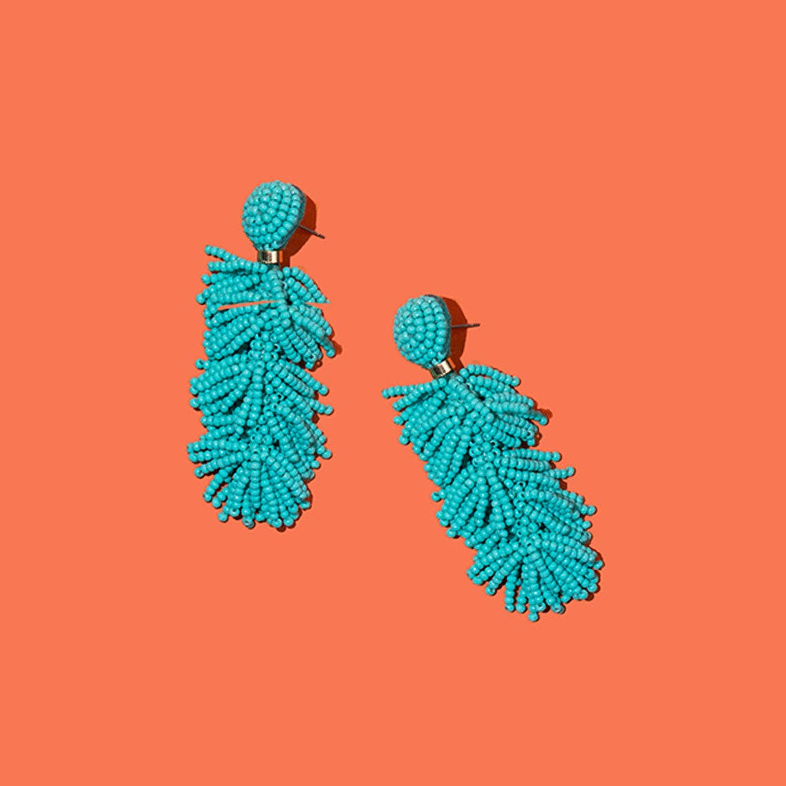 Pierce + Hide - Custom Beaded Tiered Tassel Earrings | Tassel Earring