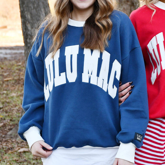 Lulu Mac - Color Block Navy/White - Stitch
