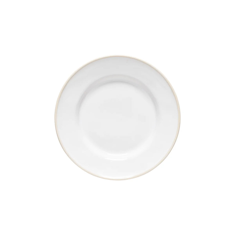 Costa Nova Beja White Salad Plate