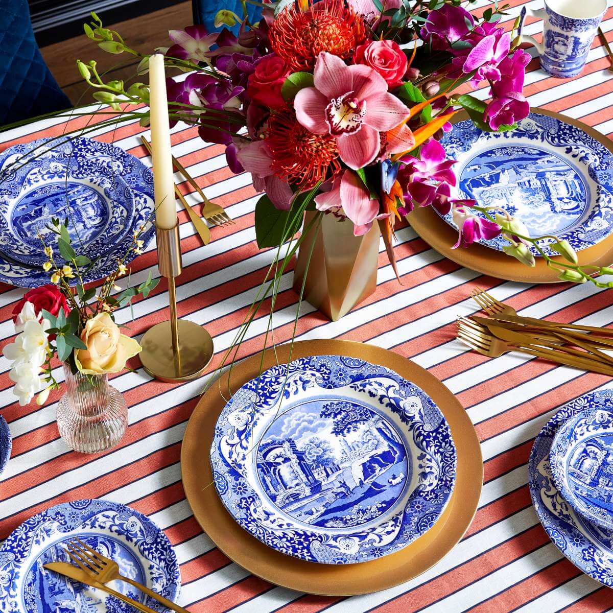 Spode Blue Italian Salad Plate
