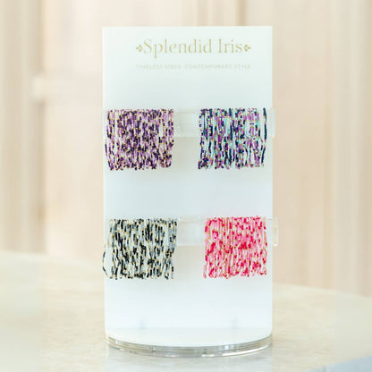 Splendid Iris - Assorted 2mm Stretch Seed Bead Bracelets