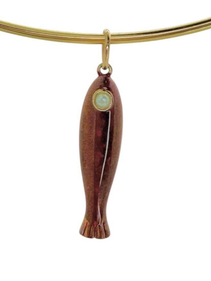 Strutt Jewelry - Fish Necklace 