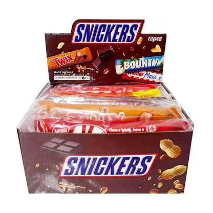 Sensibling Corp. - 12PCS - Assorted Candy Bar Squeeze Squishy Stress Relief Toy
