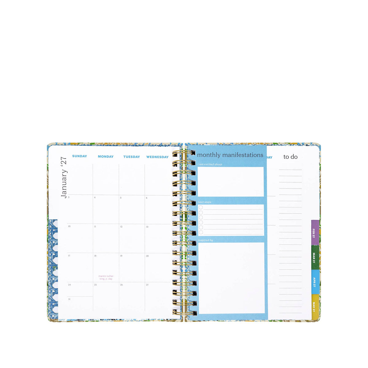 Lilly Pulitzer by Lifeguard Press - Large 12 Month Agenda, Sympeony