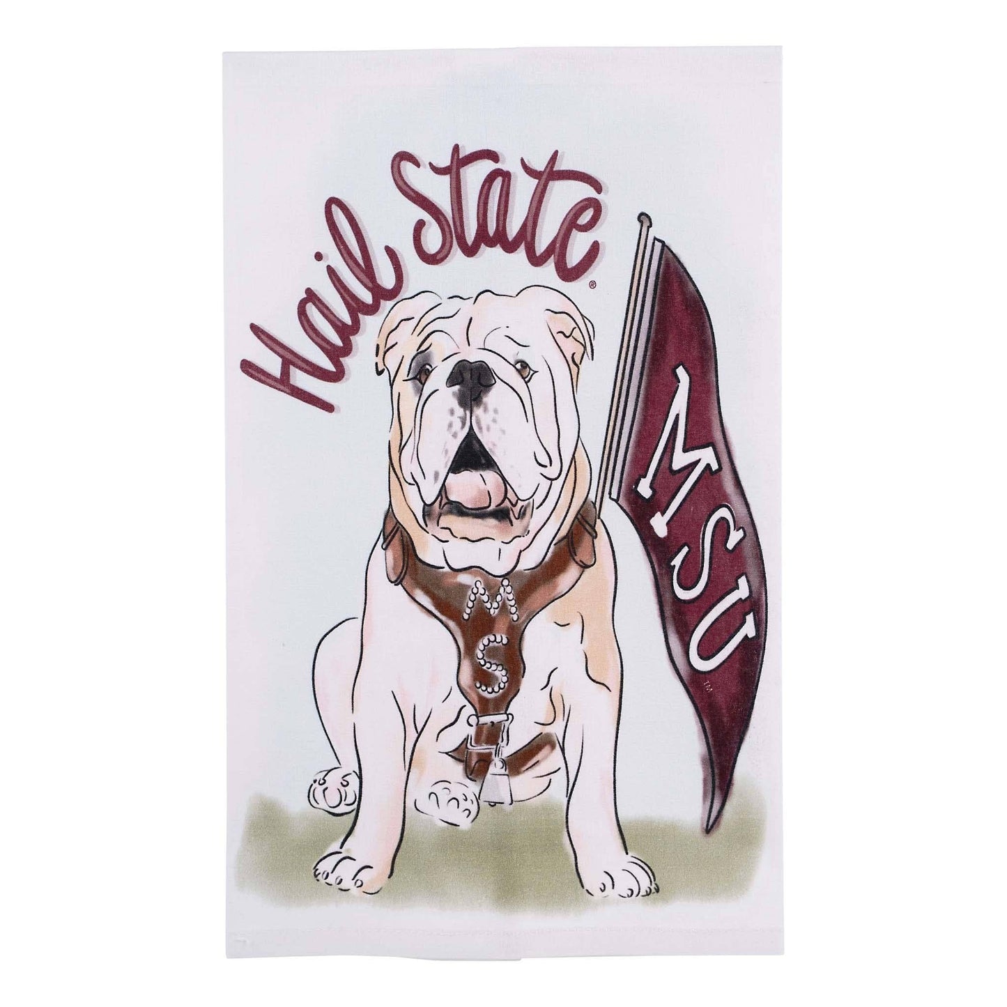 Glory Haus - Mississippi State Mascot Tea Towel