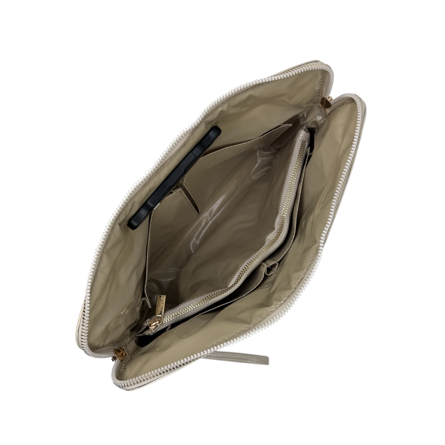 PurseN  - NEW Updated Litt Makeup Case - Pearl Quilted