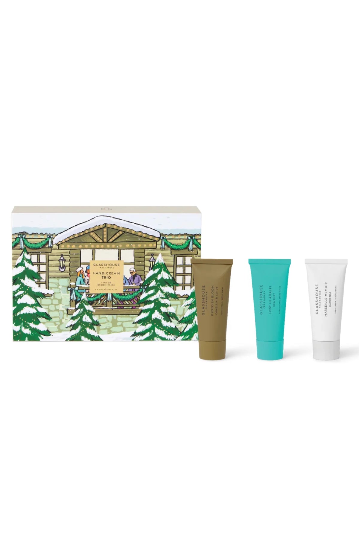 Glasshouse Christmas Hand Cream Trio