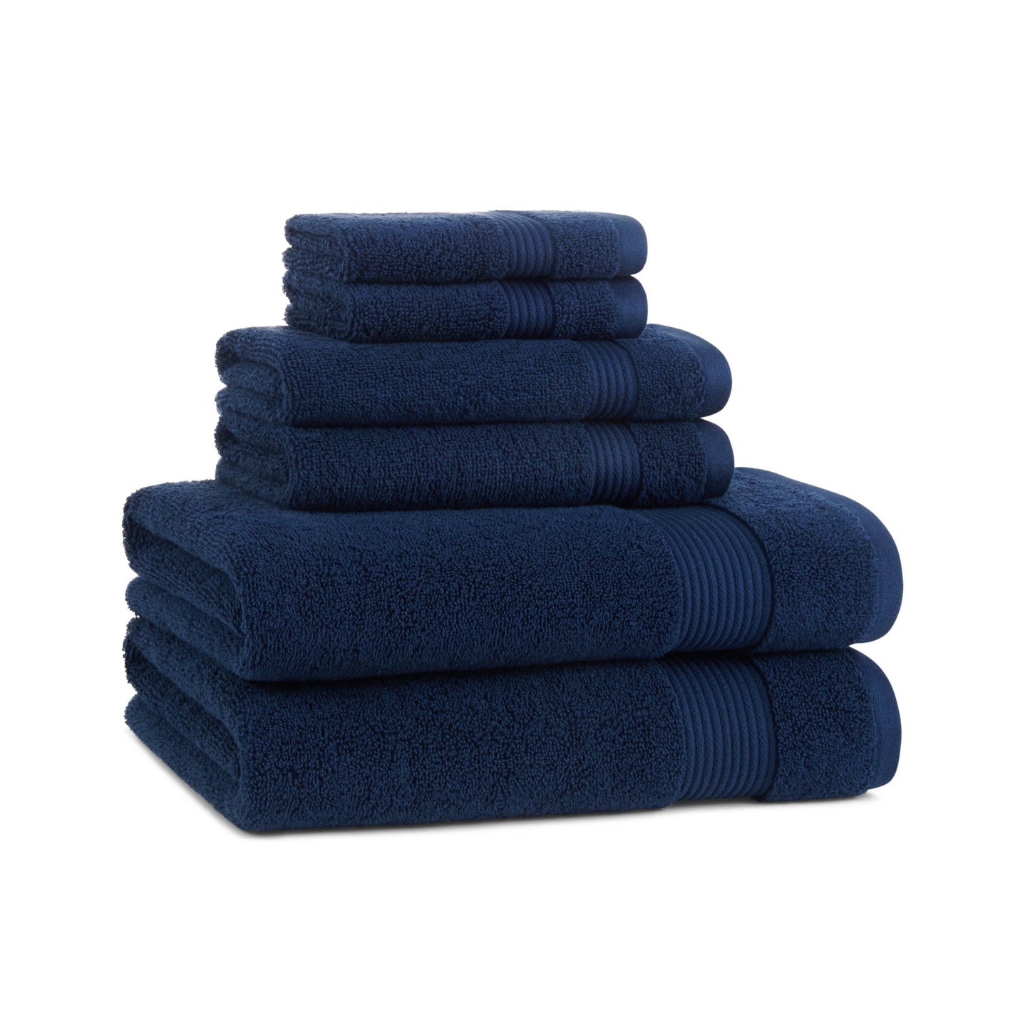 Arkwright Home - Host & Home 6-Piece Bath Towel Set, Color options