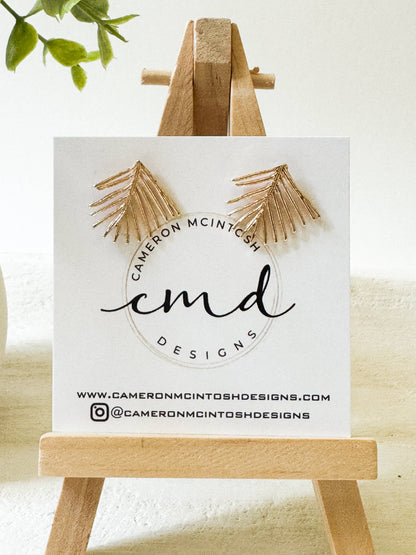 Cameron McIntosh Designs - Gold Branch Stud Earrings