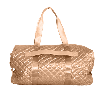 Lemonbella - Lemonbella Copper Diamond Weekender Duffle Travel Bag 3/1