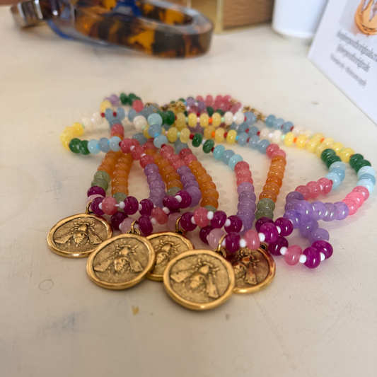 Deep South Originals Inc. - Bees Please Beaded Bee Necklace