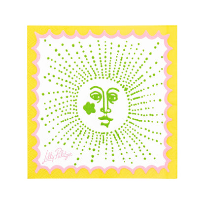 Lilly Pulitzer by Lifeguard Press - Cocktail Napkins, Sun Tiles Home