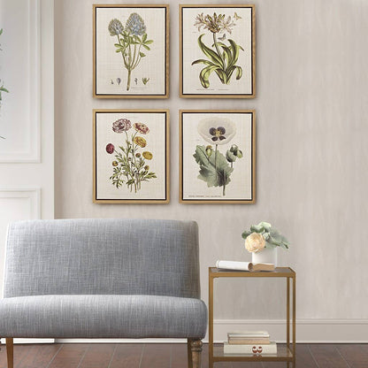Olliix - Botanical Linen Canvas Wall Art