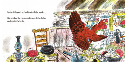 HarperCollins - Little Red Hen Board Book, The: Paul Galdone