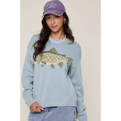 Gone Fishin' Sweater