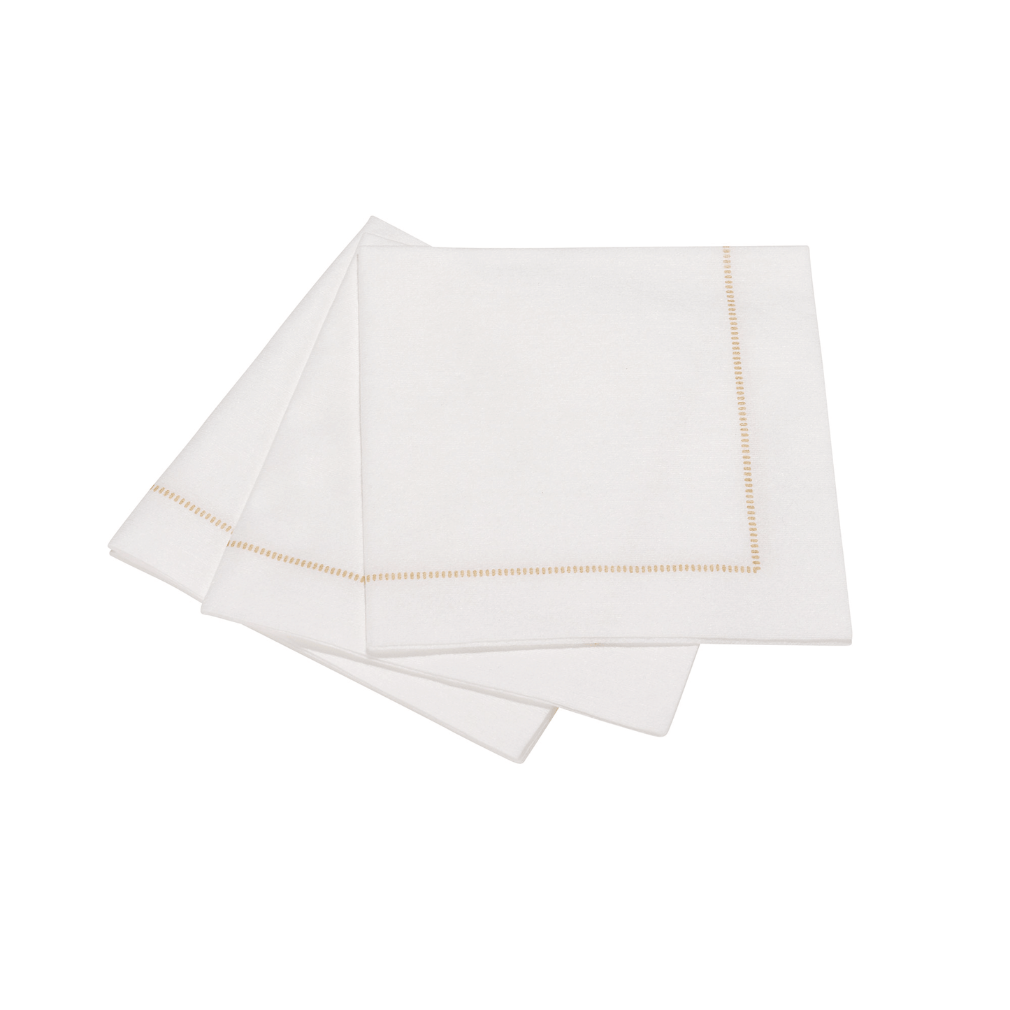 The Napkins - Hemstitch TAUPE Napkins Guest Towel