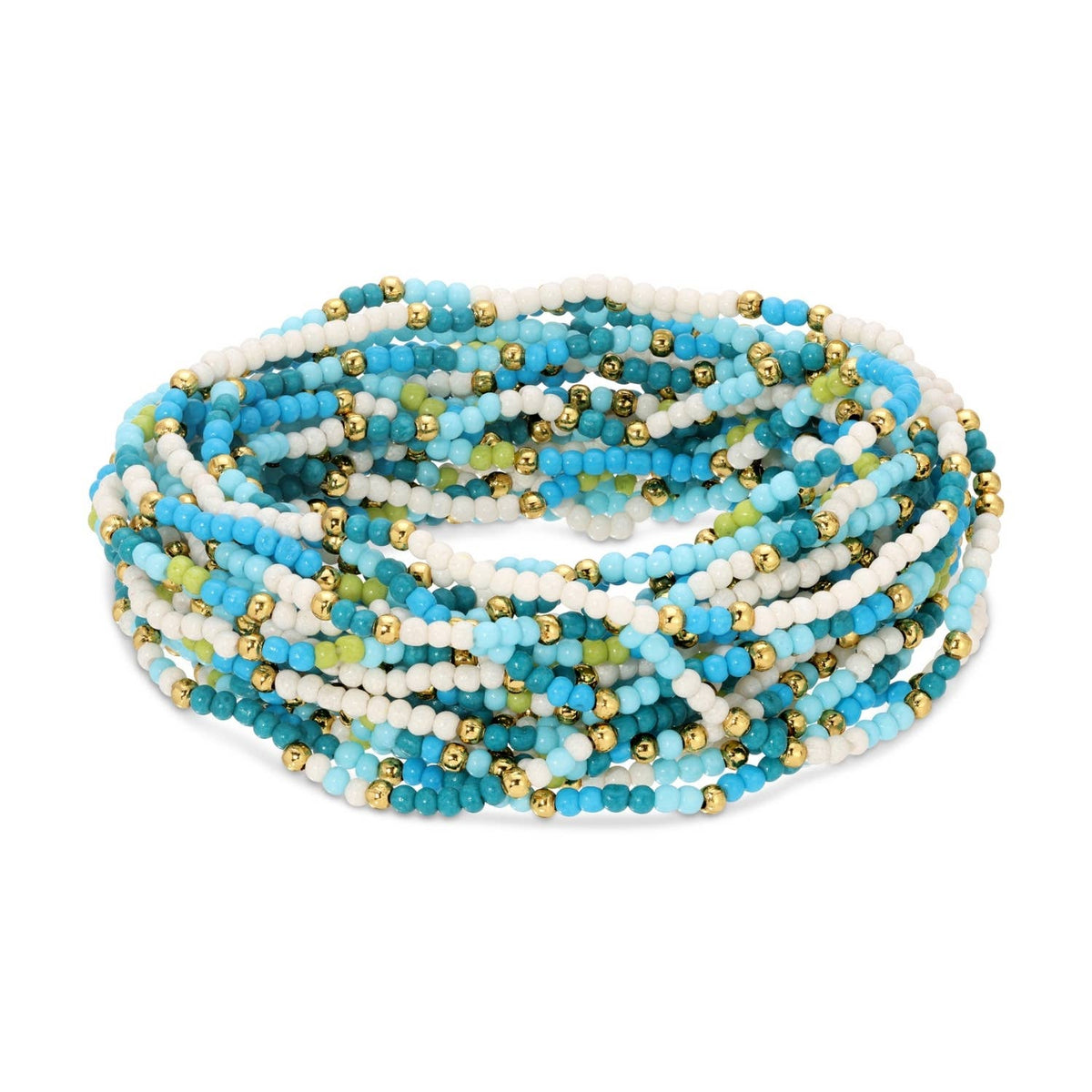 Splendid Iris - Assorted 2mm Stretch Seed Bead Bracelets