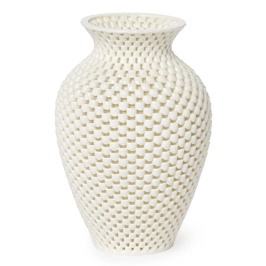 Two's Company Filigree Vase