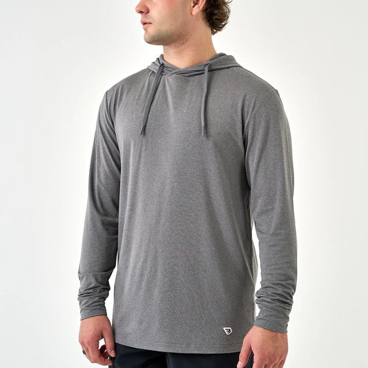 Burlebo Performance Hoodie gray heather