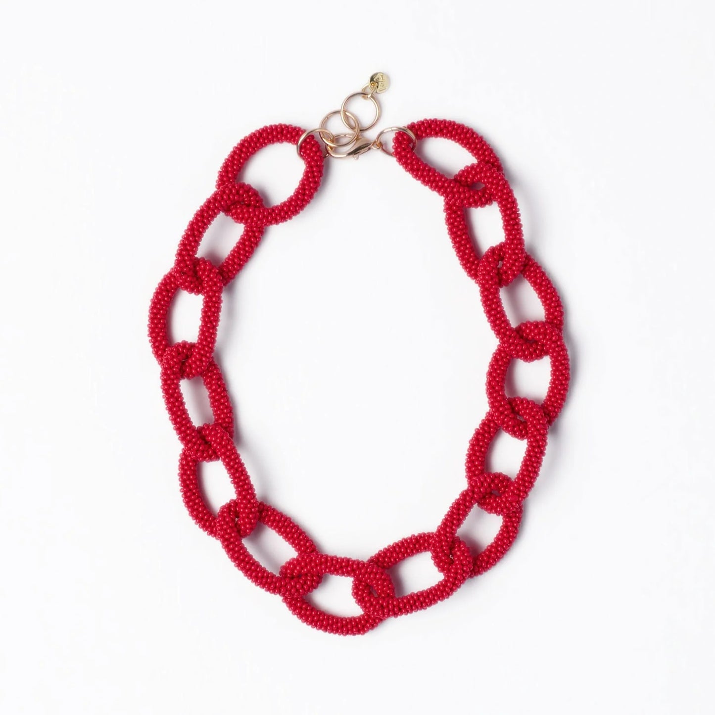 Ink + Alloy Gameday Chain Link Beaded Necklace