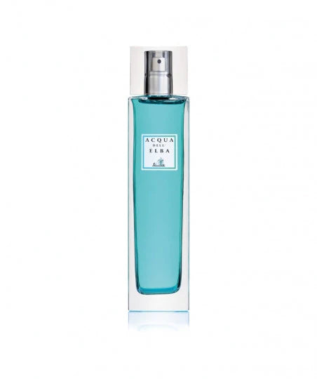 Acqua Dell Elba Mare Room Spray 3.4oz turquoise bottle with silver spray top