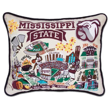 Cat Studio Mississippi State University Pillow