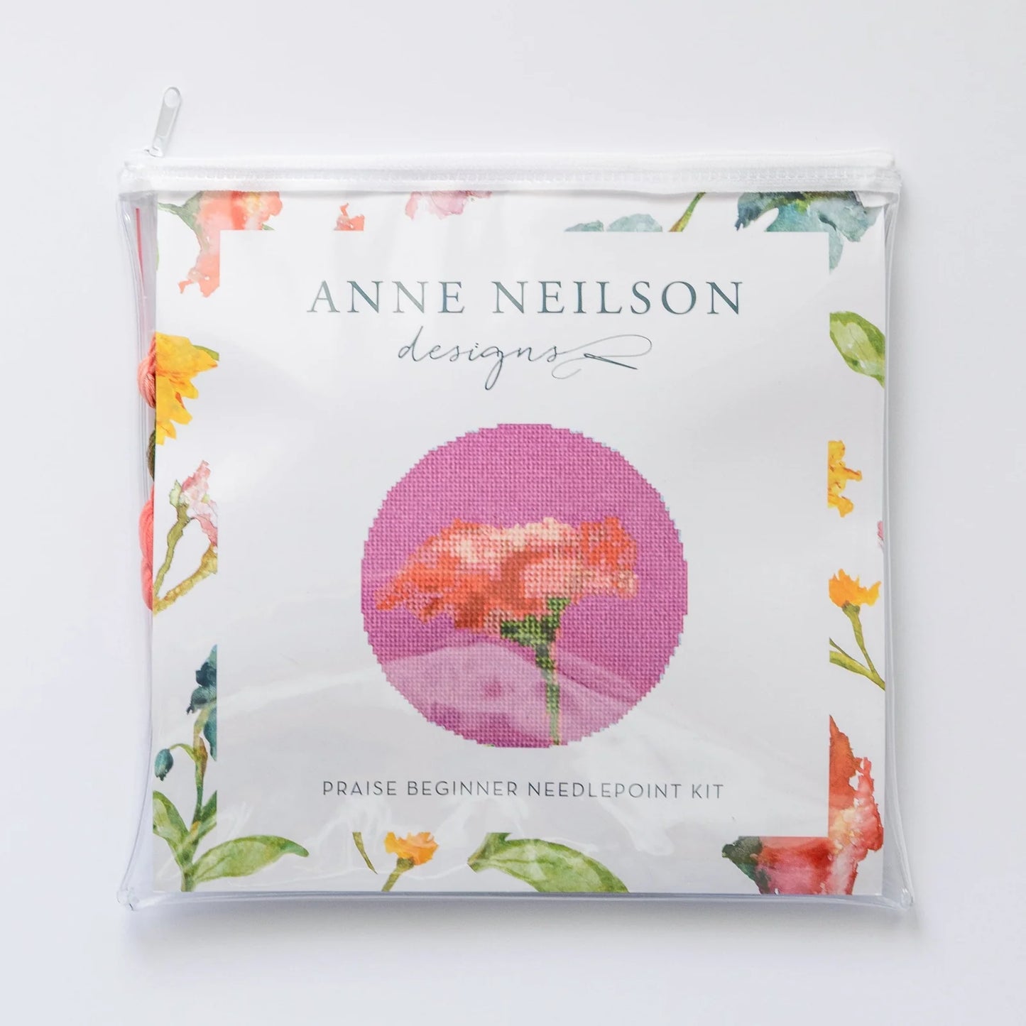 Anne Neilson Designs Floral Beginner Needlepoint Kit